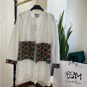 مانتو خامه دوزی سنتی کد 532