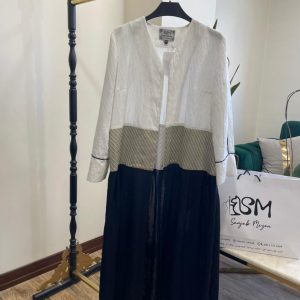 مانتو خنک کتیبه دوزی کد 530