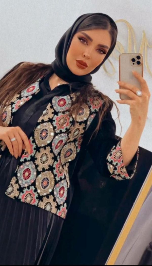 مانتو سوزندوزی مخمل