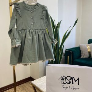 پیراهن دخترانه لینن