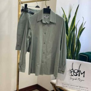 شومیز شلوارک لینن