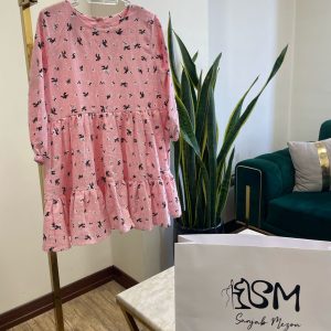 پیراهن دخترانه رز