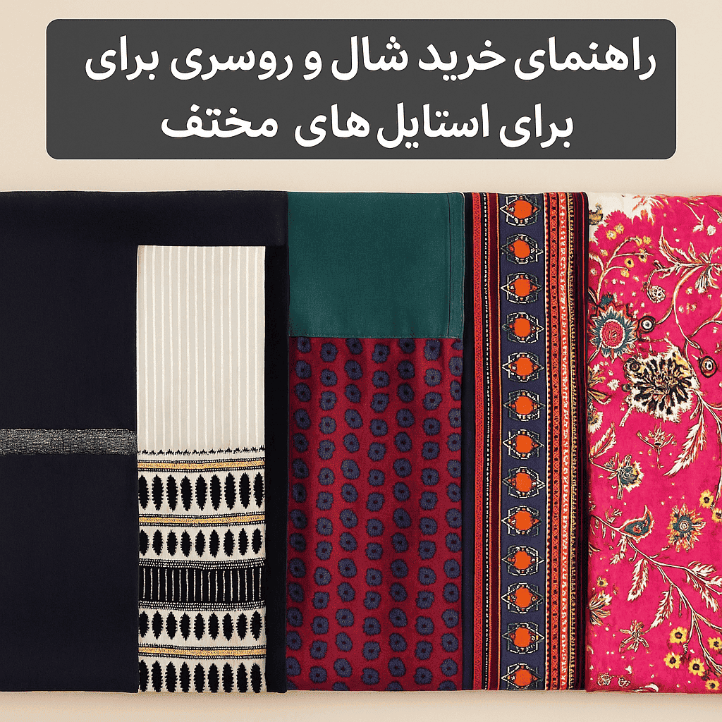راهنمای خرید شال و روسری
