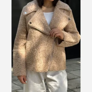 عکس کاپشن پشمی پاییزه زنانه